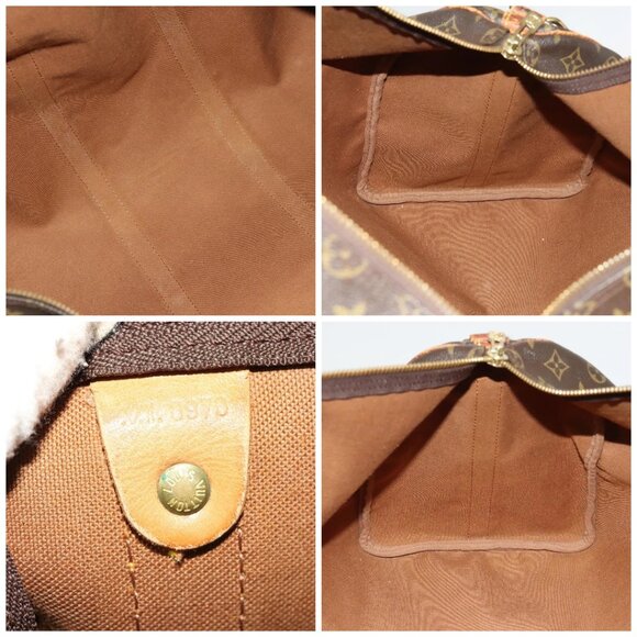 LOUIS VUITTON Monogram Keepall Bandouliere 50 Boston Bag M41416 LV Auth 137204 - Picture 15 of 16